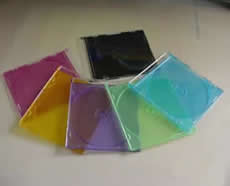 超薄方形CD光盘盒
