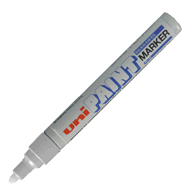 UNI三菱PX-20白色油漆笔