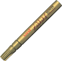 UNI三菱PX-21金色油漆笔