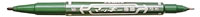 斑马 MO-120-MC-G 绿色小双头记号笔