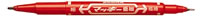 斑马 MO-120-MC-R 红色小双头记号笔